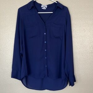 Blue Express Portofino Button-up Blouse